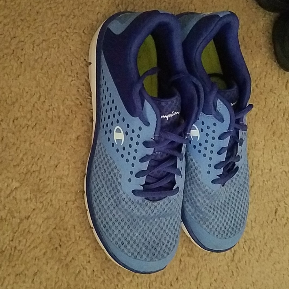 Blue Champion shoes